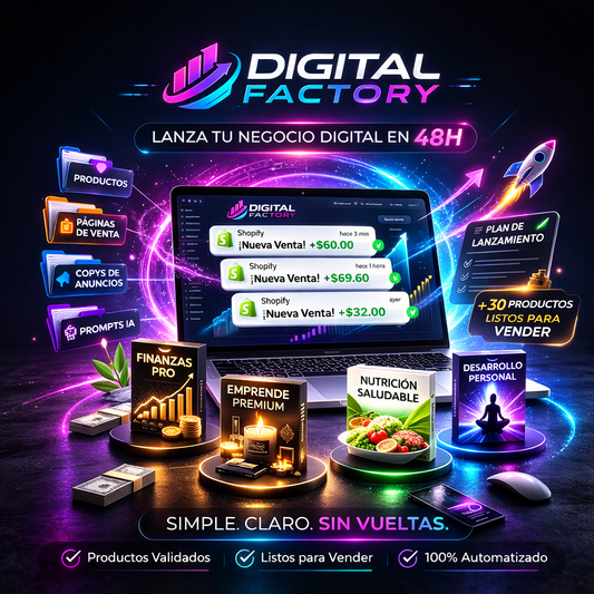Negocio Digital Express: Lanza y empieza a vender en 48 horas sin crear desde cero